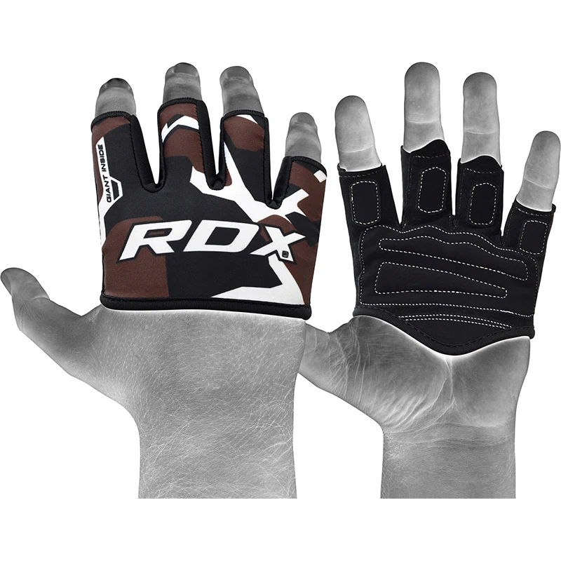 RDX 4O Arancione Camo Impugnatura Per Il Sollevamento Pesi - Image 2