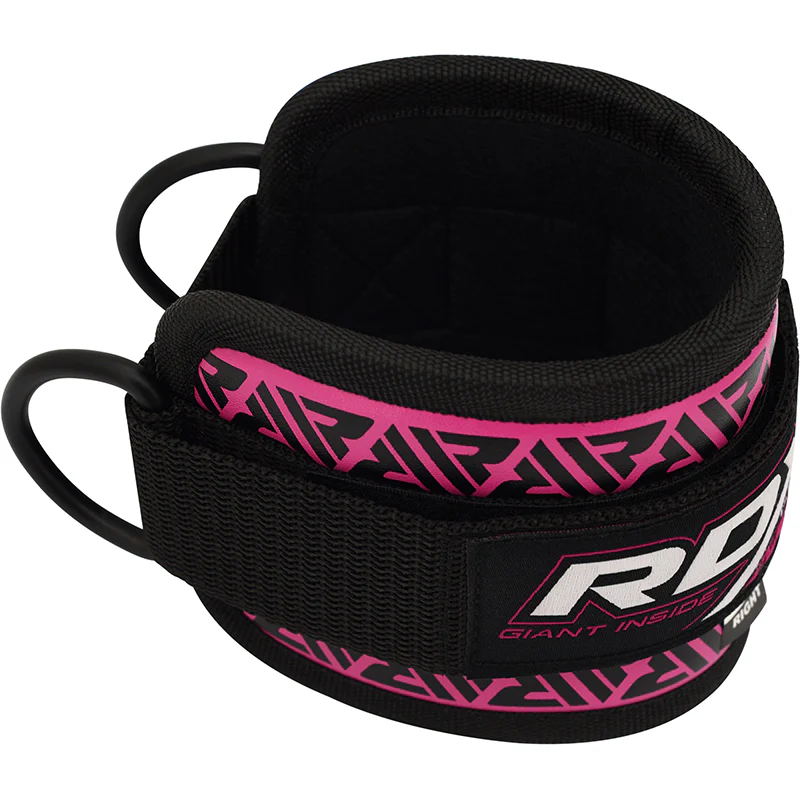 RDX A3 Cinturini Rosa Alla Caviglia Per L'esercizio Fisico Delle Gambe - Image 3