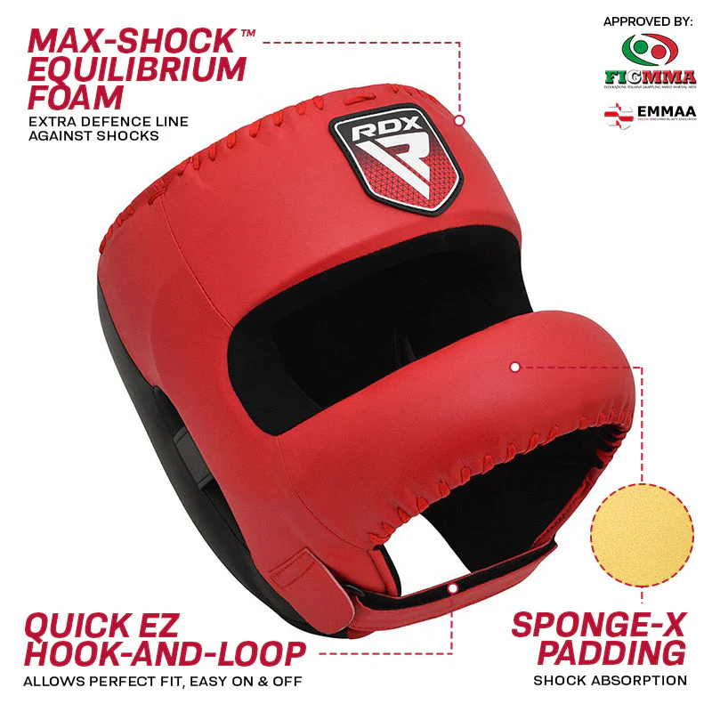RDX APEX Casco da boxe con barra di protezione del naso - Image 4
