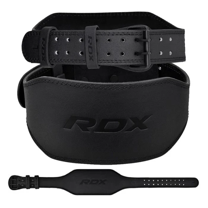 RDX CINTURA DA 6 POLLICI IN PELLE PER IL SOLLEVAMENTO PESI IN PALESTRA