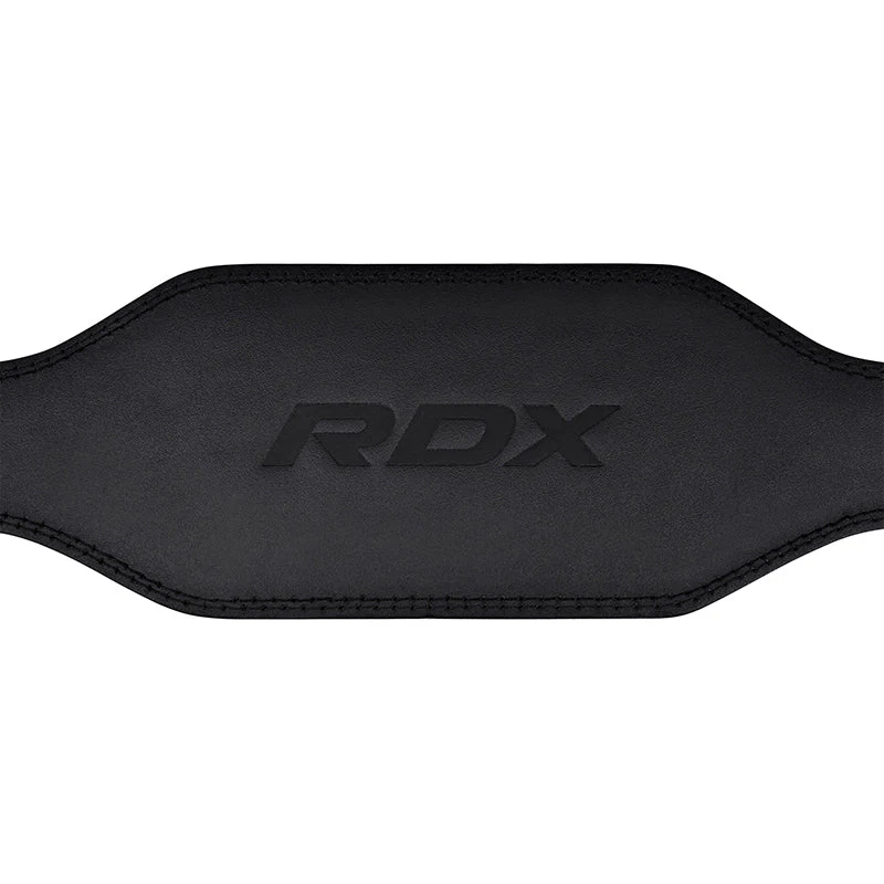 RDX CINTURA DA 6 POLLICI IN PELLE PER IL SOLLEVAMENTO PESI IN PALESTRA - Image 4