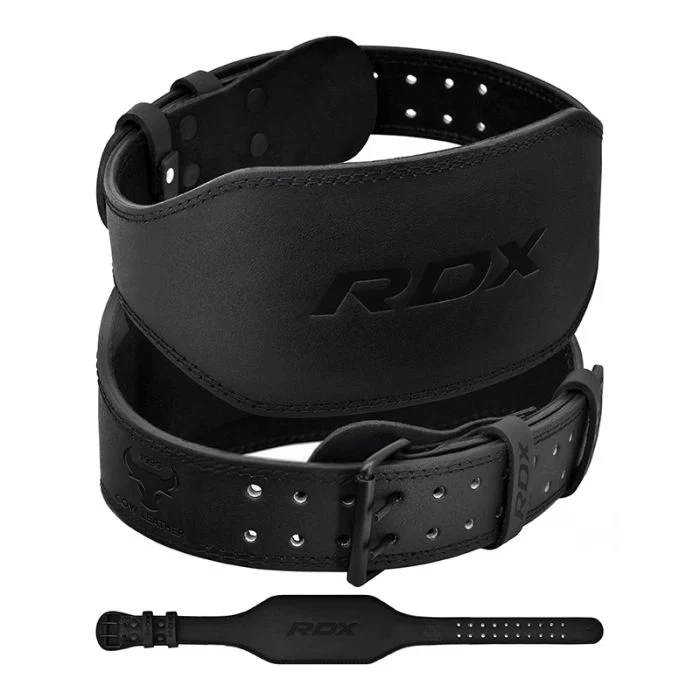 RDX CINTURA DA 6 POLLICI IN PELLE PER IL SOLLEVAMENTO PESI IN PALESTRA - Image 7
