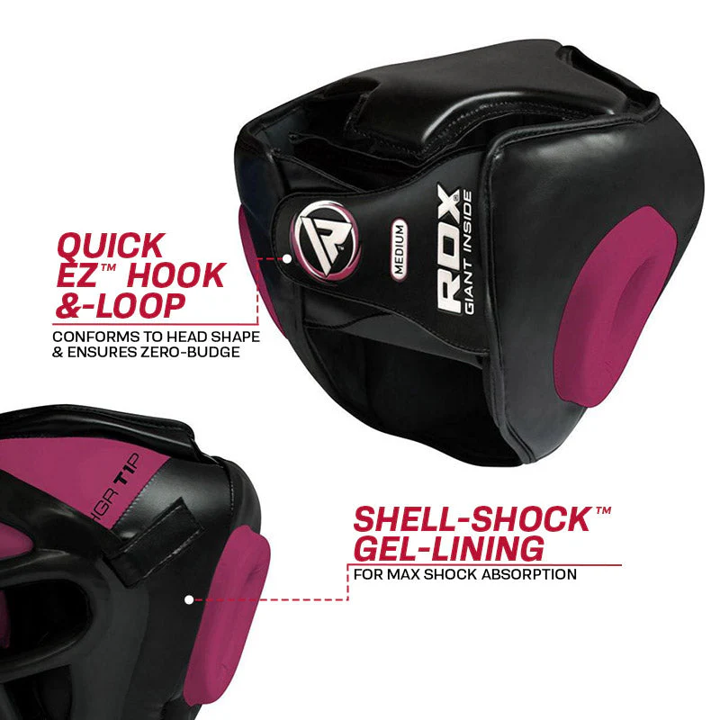 RDX T1 Protezione Della Testa Rosa Con Gabbia Facciale - Image 2
