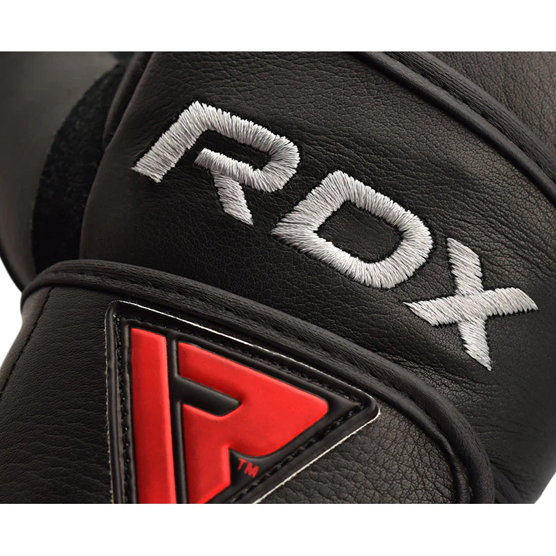 RDX L7 Guanti Fitness In Pelle Crown Con Cinturino - Image 4