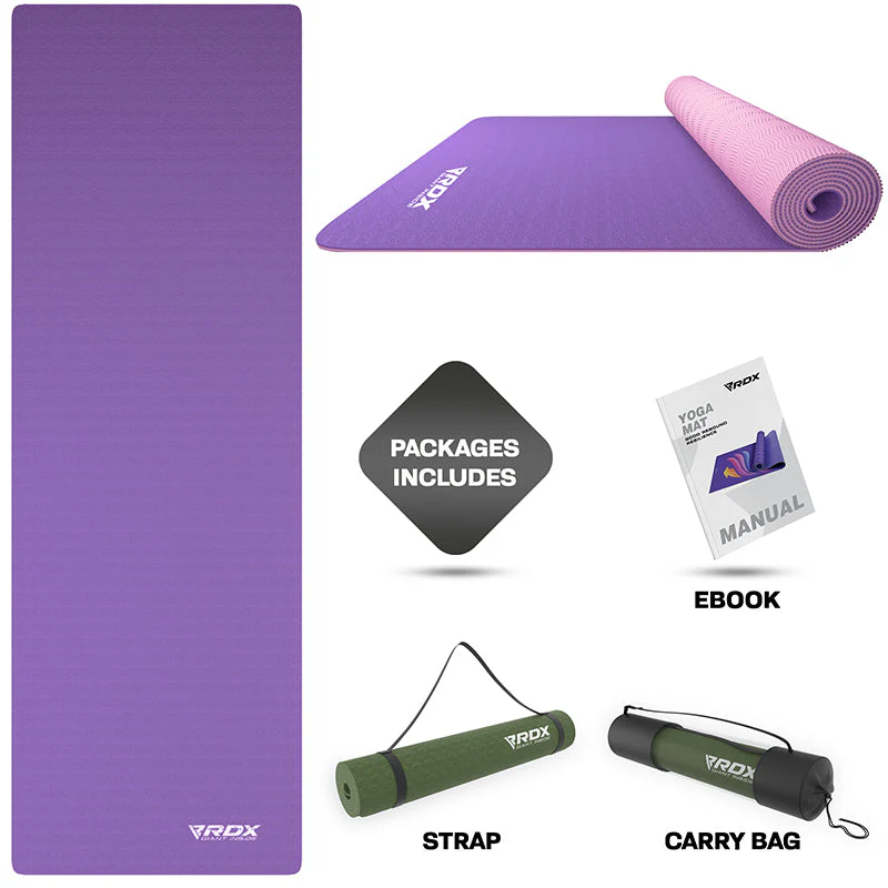 RDX CU 6mm  TPE Gomma Yoga Mat - Image 2