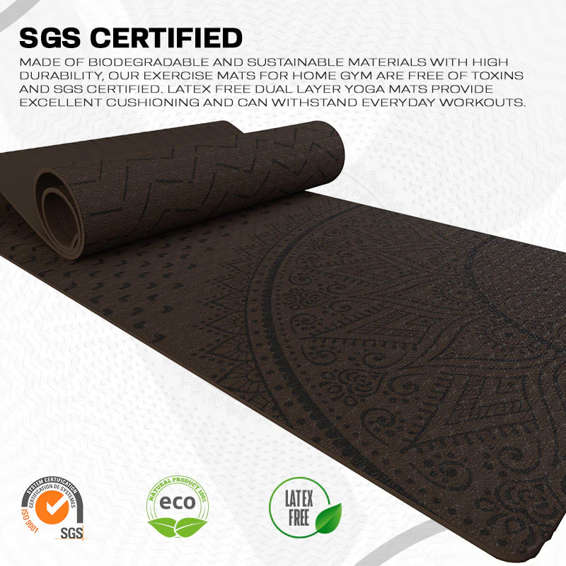 RDX D1 6mm TPE Gomma Yoga Mat - Image 5
