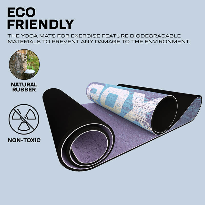 RDX D10 6mm PU Gomma Yoga Mat - Image 3