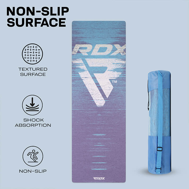 RDX D10 6mm PU Gomma Yoga Mat - Image 6