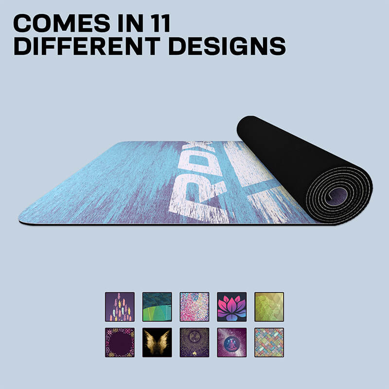 RDX D10 6mm PU Gomma Yoga Mat - Image 9