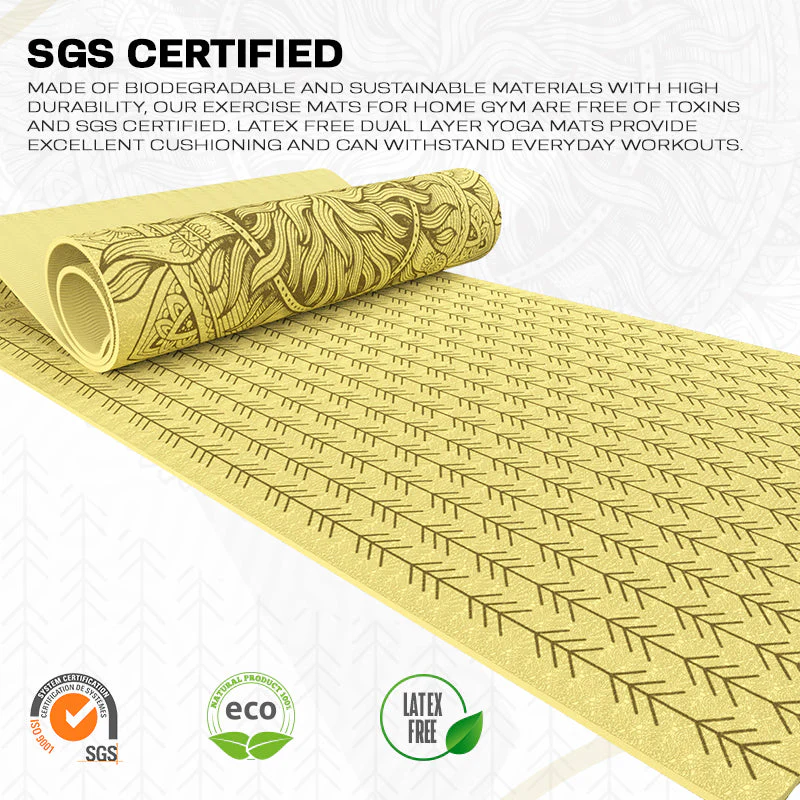 RDX D10 6mm TPE Gomma Yoga Mat   - Image 5