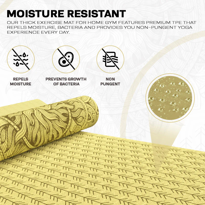 RDX D10 6mm TPE Gomma Yoga Mat   - Image 9