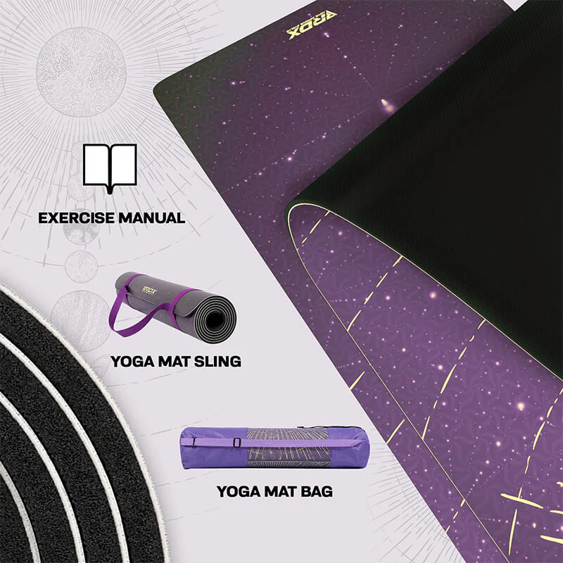 RDX D11 6mm PU Gomma Yoga Mat - Image 5