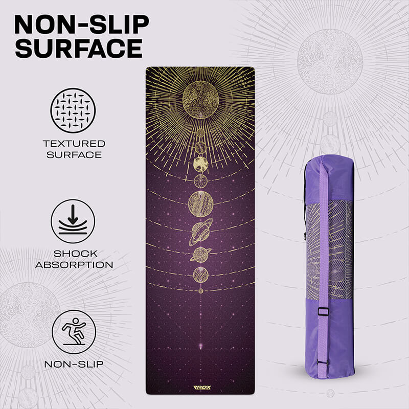 RDX D11 6mm PU Gomma Yoga Mat - Image 6