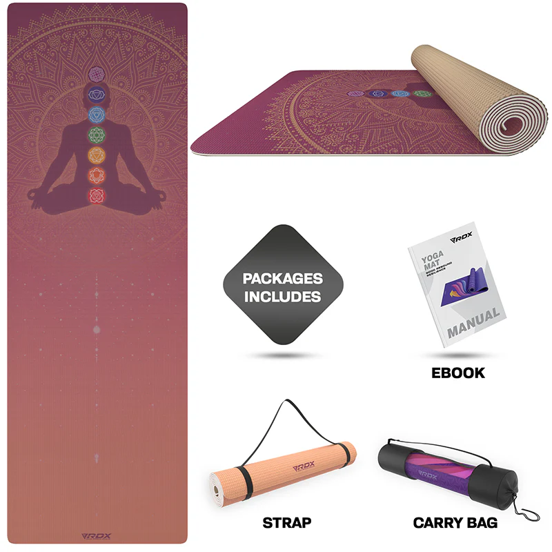 RDX D3 Iris 6mm PVC Yoga Tappetino - Image 4