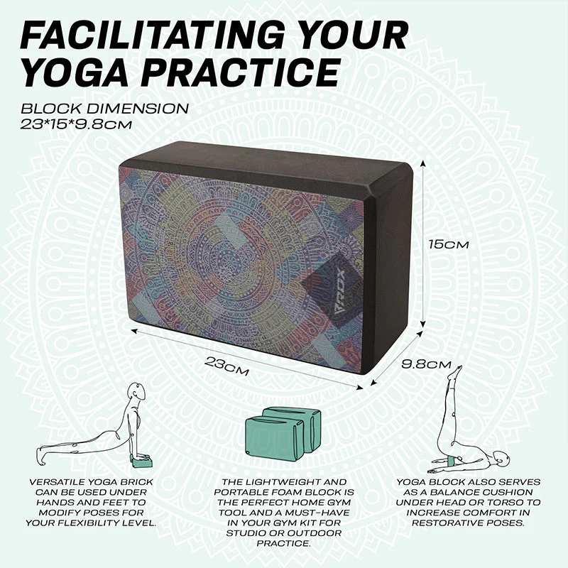 RDX D3 Schiuma EVA Blocco Yoga In Mattone antiscivolo  - Image 7