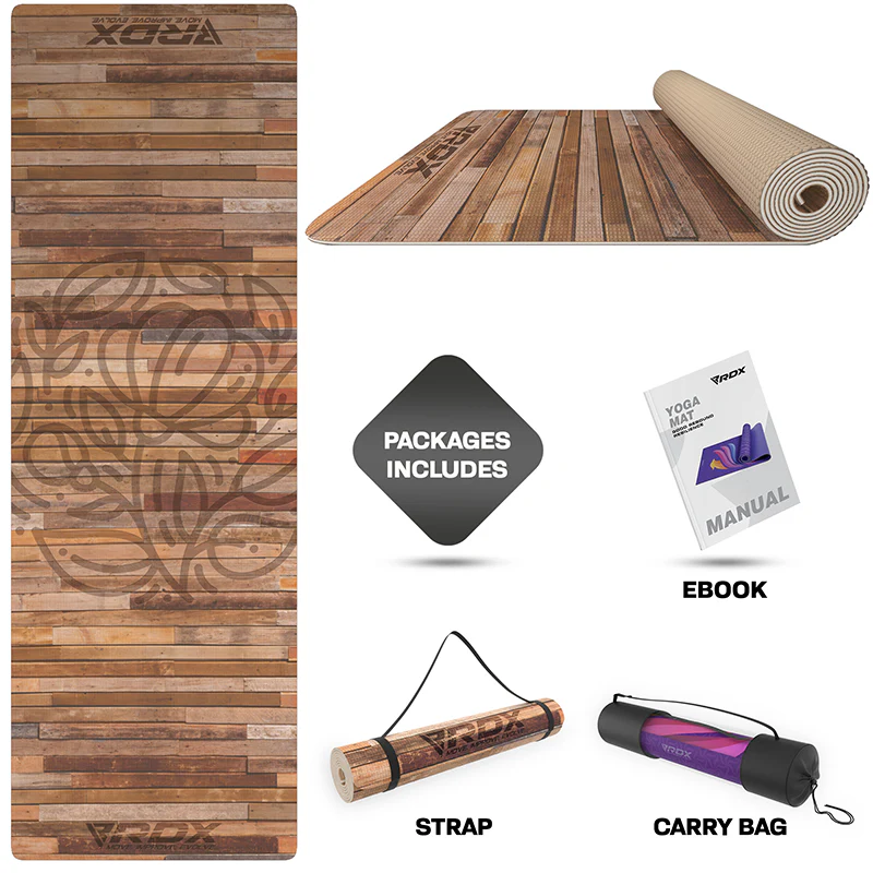 RDX D4 Iris 6mm PVC Yoga Tappetino - Image 4