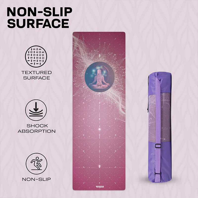RDX D4 6mm PU Gomma Yoga Mat - Image 6