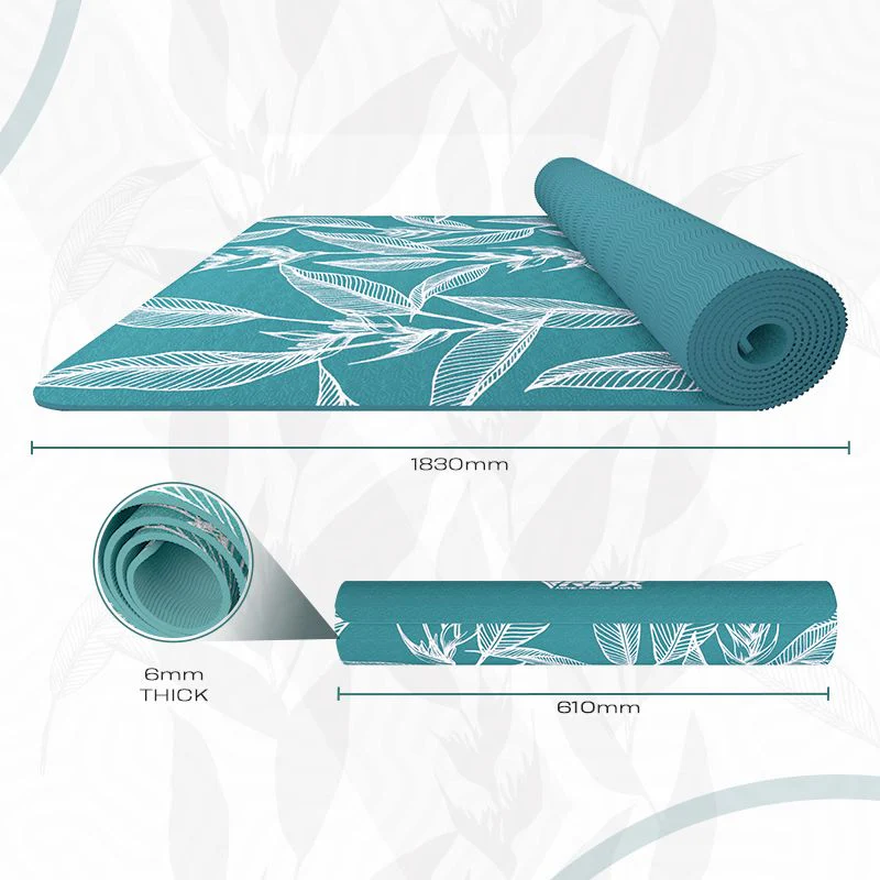 RDX D4 6mm TPE Gomma Yoga Mat   - Image 10