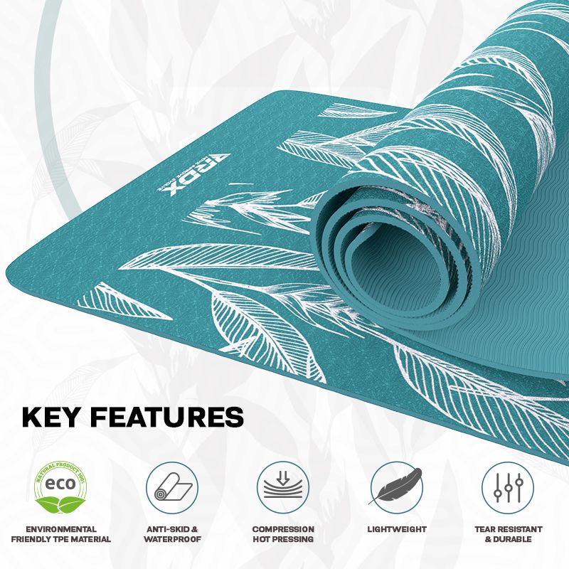 RDX D4 6mm TPE Gomma Yoga Mat   - Image 9