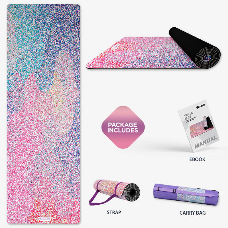 RDX D5 6mm PU Gomma Yoga Mat - Image 2