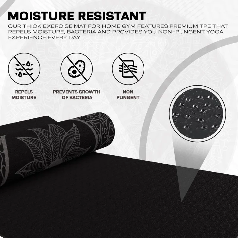 RDX D5 6mm TPE Gomma Yoga Mat - Image 10