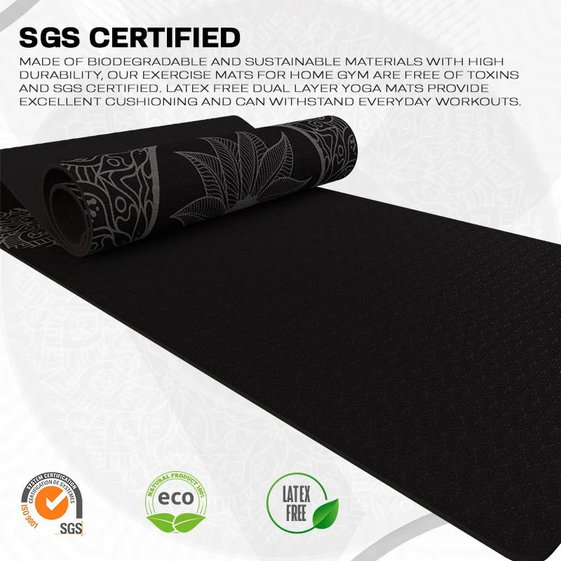 RDX D5 6mm TPE Gomma Yoga Mat - Image 5