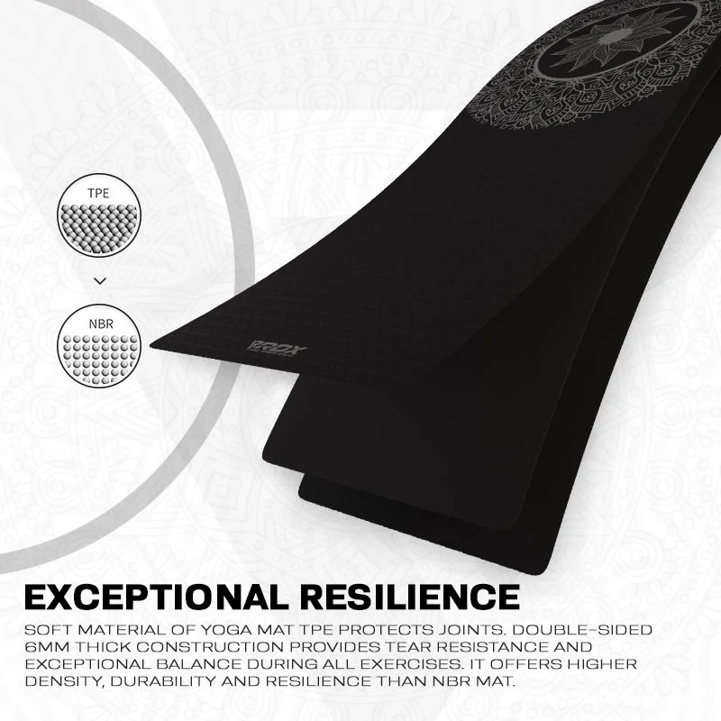 RDX D5 6mm TPE Gomma Yoga Mat - Image 6