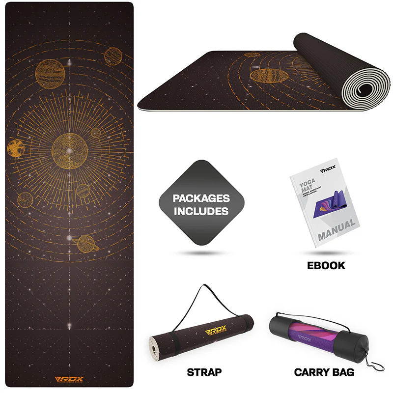 RDX D6 Iris 6mm PVC Yoga Tappetino - Image 4