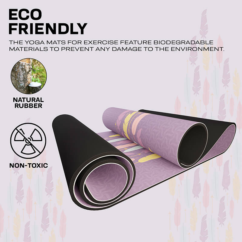 RDX D6 6mm PU Gomma Yoga Mat - Image 3