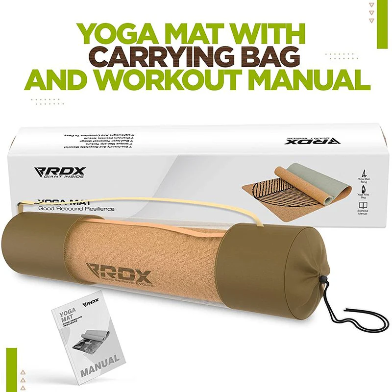 RDX D6 6mm sughero Yoga Tappetino di - Image 10