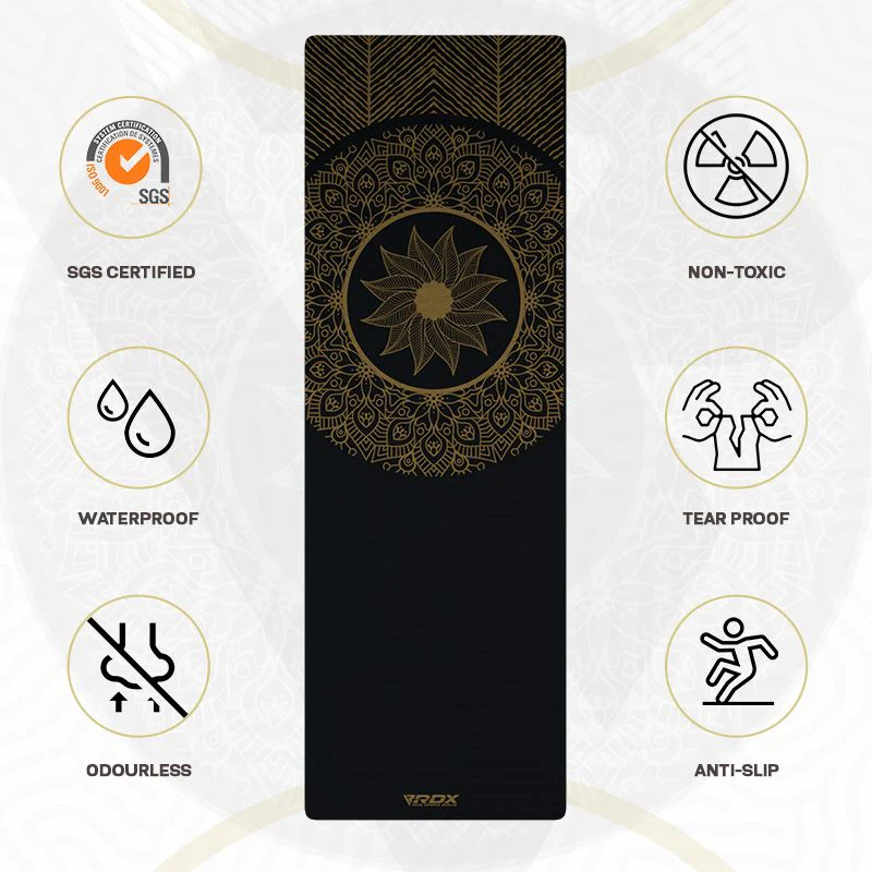 RDX D6 6mm TPE Gomma Yoga Mat - Image 3