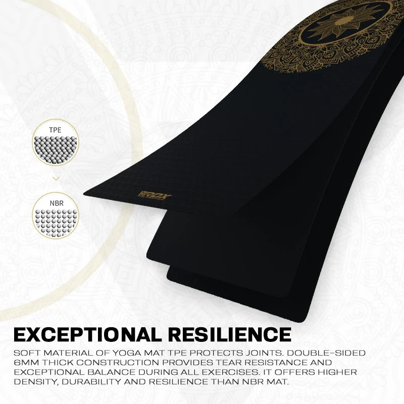 RDX D6 6mm TPE Gomma Yoga Mat - Image 7
