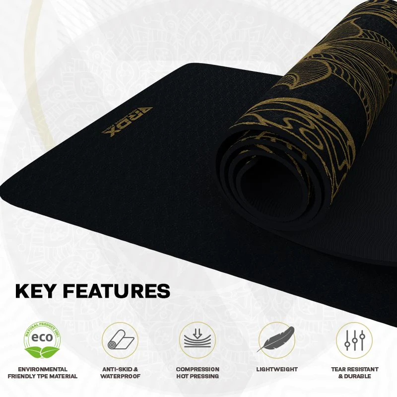 RDX D6 6mm TPE Gomma Yoga Mat - Image 8