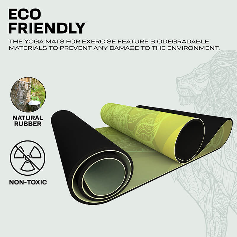 RDX D7 6mm PU Gomma Yoga Mat - Image 3