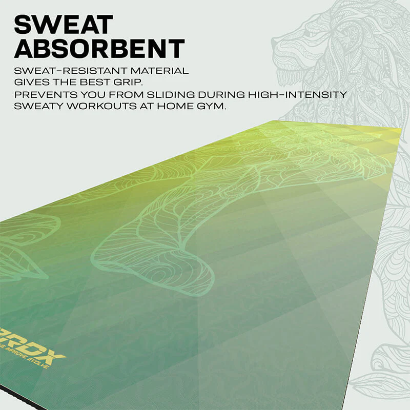 RDX D7 6mm PU Gomma Yoga Mat - Image 7