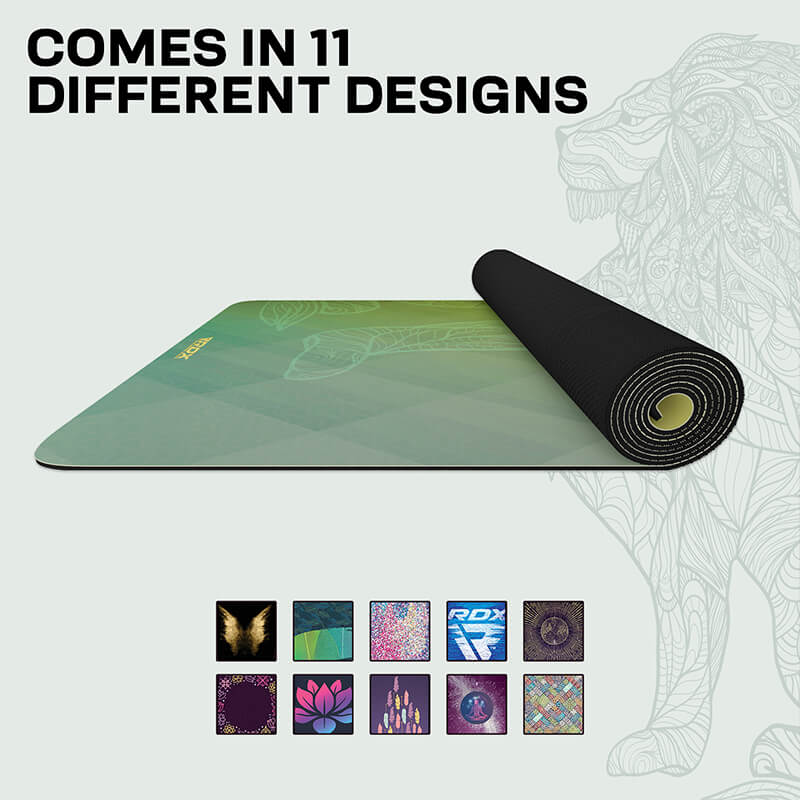 RDX D7 6mm PU Gomma Yoga Mat - Image 9