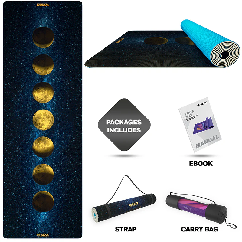 RDX D8 Iris 6mm PVC Yoga Tappetino - Image 4