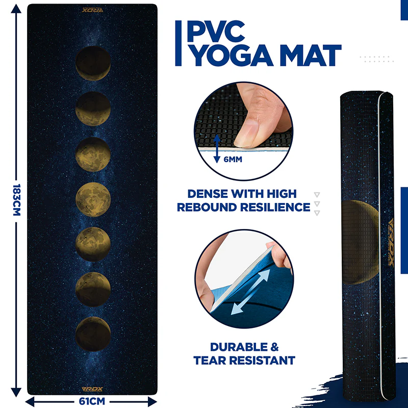 RDX D8 Iris 6mm PVC Yoga Tappetino - Image 6