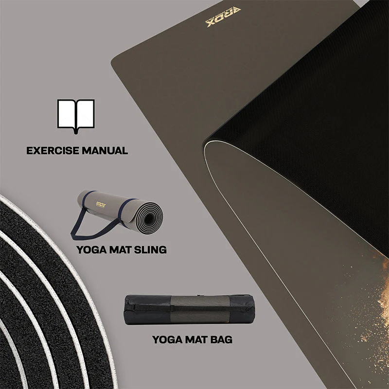 RDX D8 6mm  PU Gomma Yoga Mat - Image 8