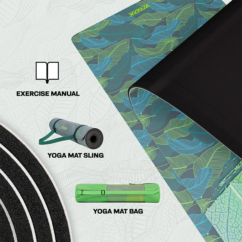 RDX D9 6mm PU Gomma Yoga Mat - Image 5