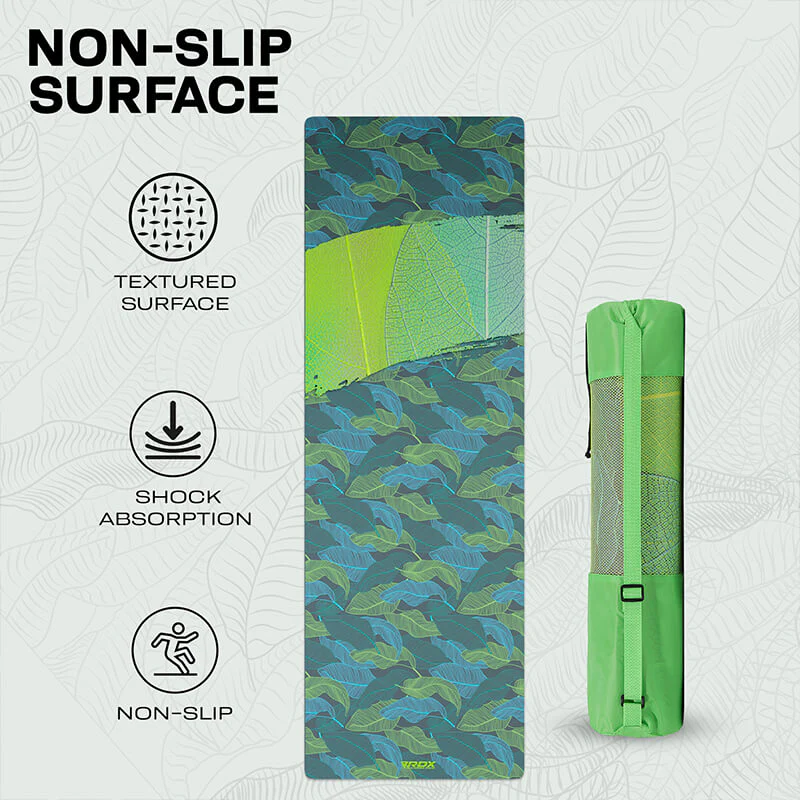 RDX D9 6mm PU Gomma Yoga Mat - Image 6