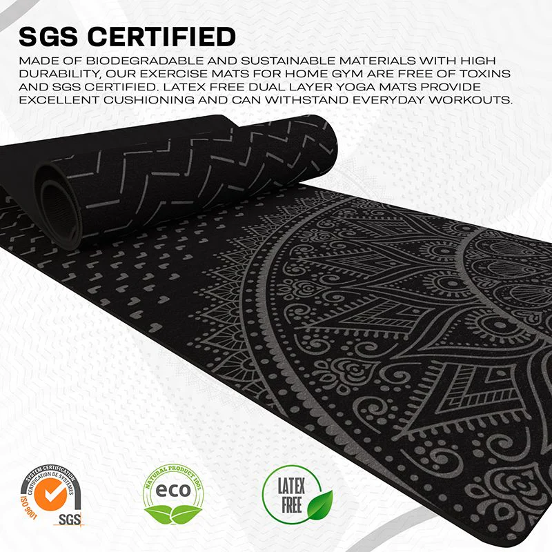 RDX D9 6mm TPE Gomma Yoga Mat - Image 5