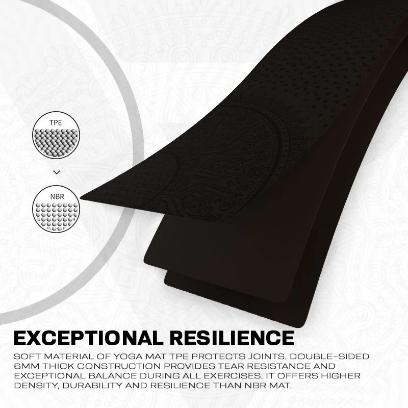 RDX D9 6mm TPE Gomma Yoga Mat - Image 7