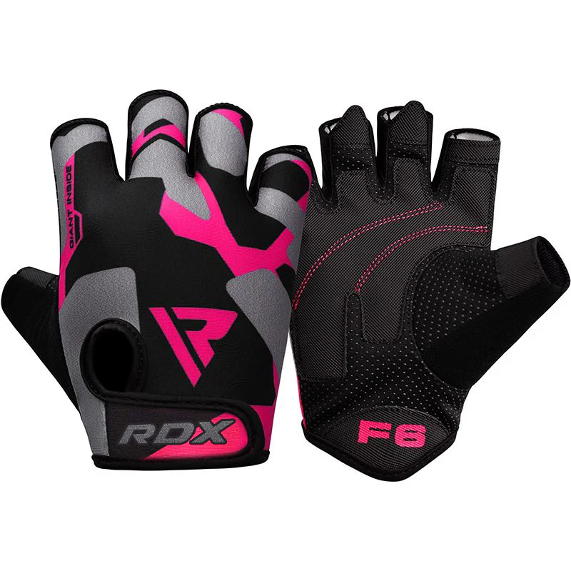 RDX F6 Guanti Da Palestra Rosa Per Il Sollevamento Pesi - Image 5