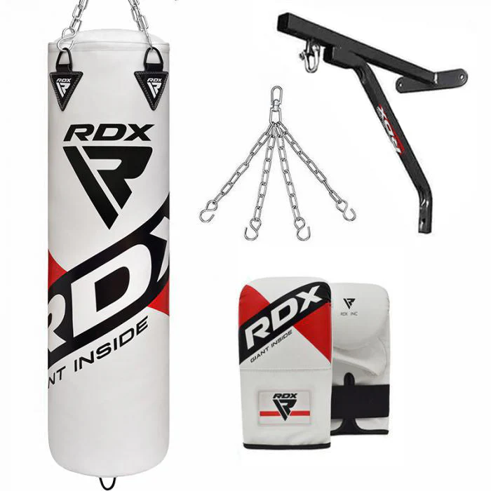 RDX F10 Sacco da Boxe con Guanti e Staffa Parete