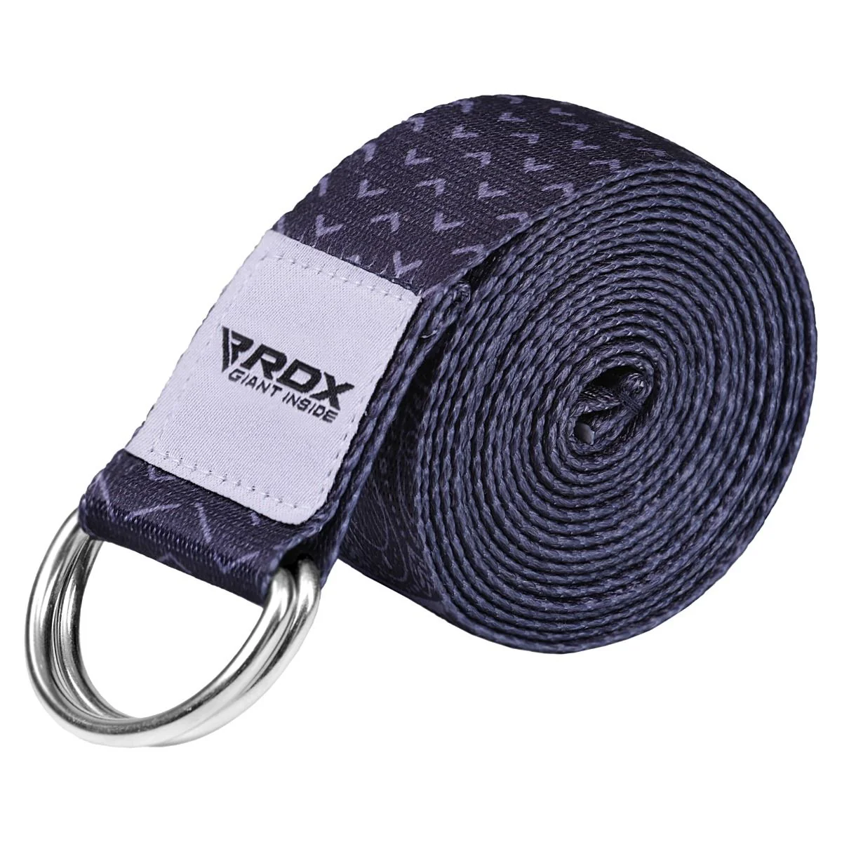 RDX F15 Cinghie Yoga In Cotone Antiscivolo Con Fibbia Ad Anello A D In Acciaio Antiruggine