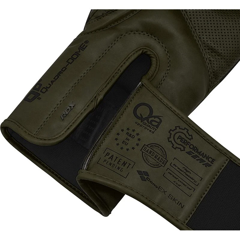 Guantoni da boxe RDX F15 Nero Matte Green - Image 6