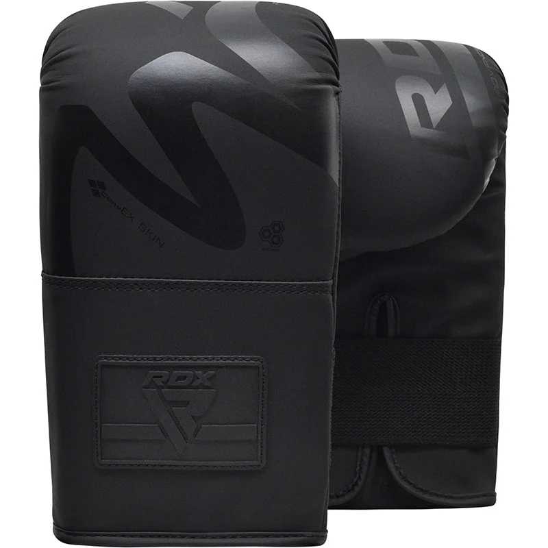 RDX F15 Noir Guanti Da Borsa Nera Opaca 4oz