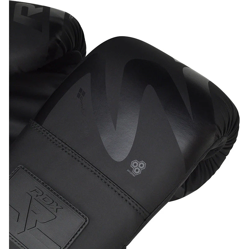 RDX F15 Noir Guanti Da Borsa Nera Opaca 4oz - Image 3
