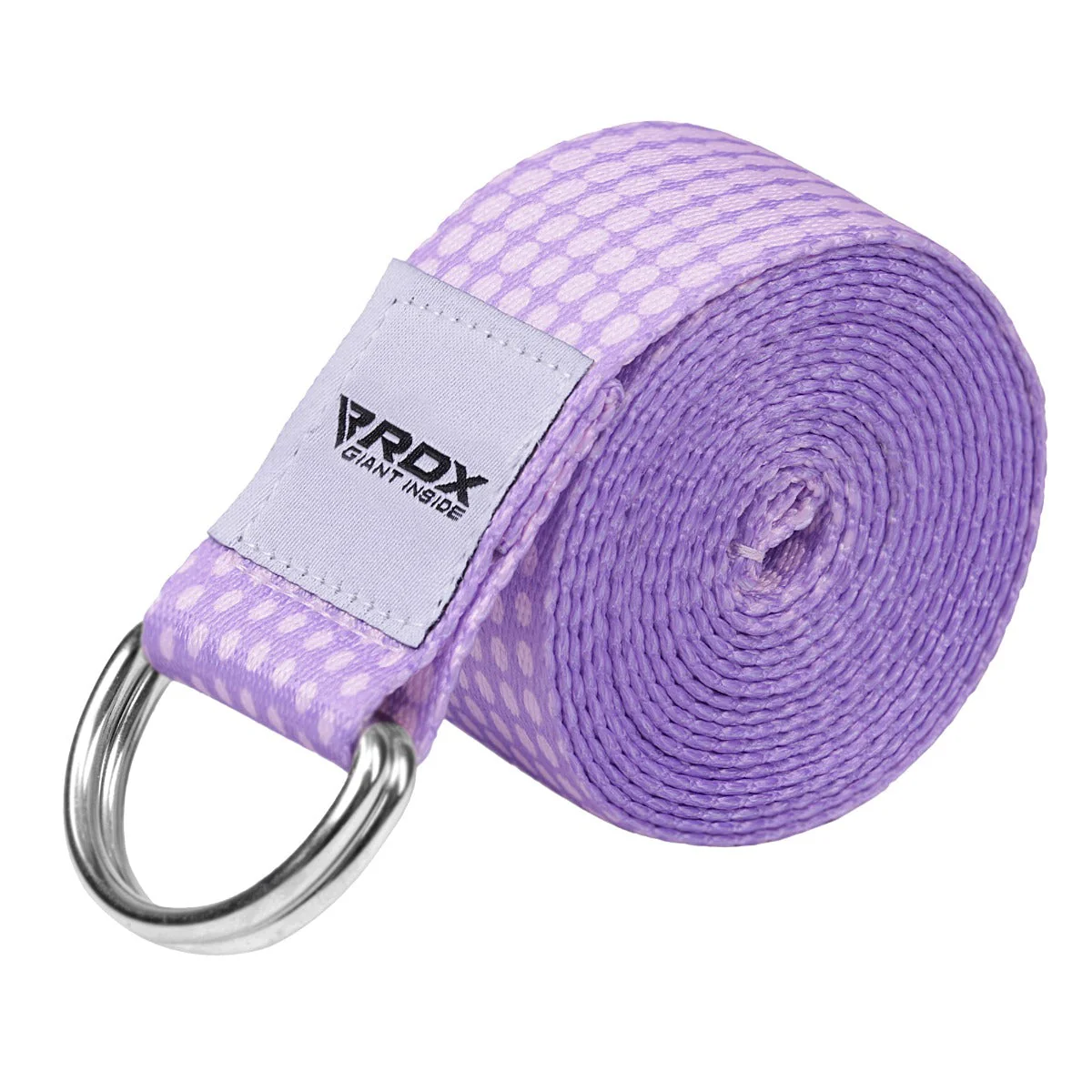 RDX F21 Cinghie Yoga In Cotone Antiscivolo Con Fibbia Ad Anello A D In Acciaio Antiruggine